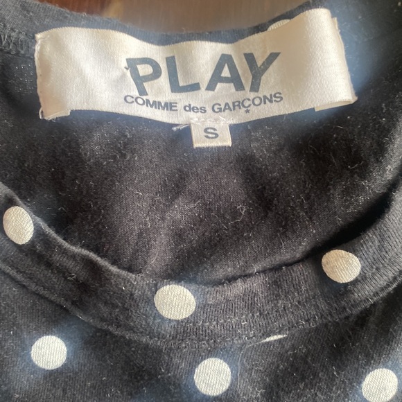 COMME DES GARÇONS PLAY
Black Heart Patch Long Sleeve T-Shirt-authentic - Picture 3 of 9